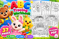 ABC Tracing Workbook for Kids | 37 Printable Preschool Activity Pages (Ages 3–6)